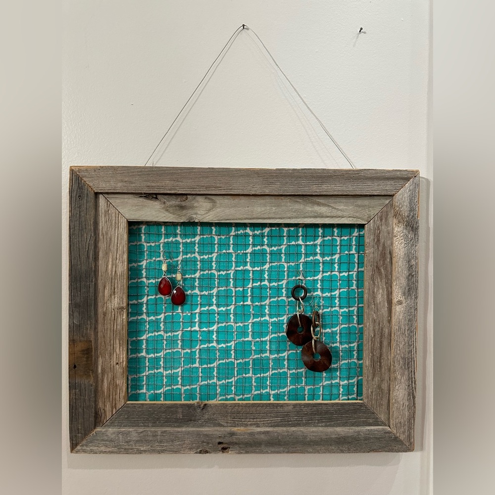 Handmade Jewelry Hanger! 15.75 in tall x 19.25 in wide